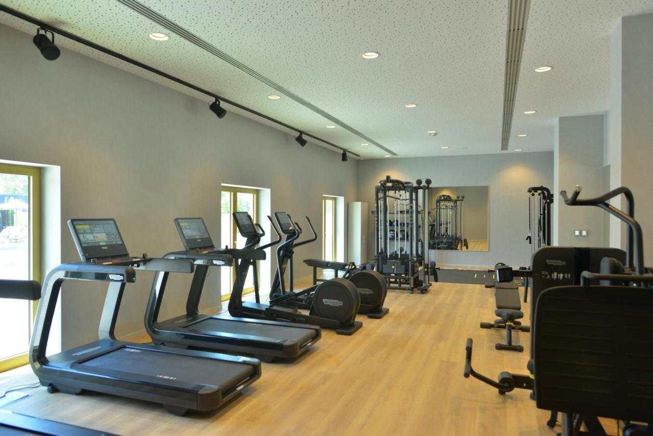 Mk Hotel Tirana Rinas Екстериор снимка The gym at the hotel